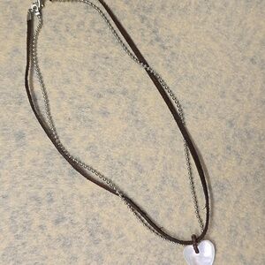 🔸️5/$25🔸️Shell Heart Necklace